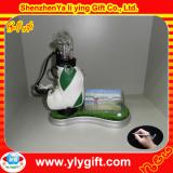 Golf pen holder with name card holder and pens